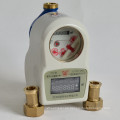 Digital IC / RF Card Smart frío / agua caliente medidor con válvula